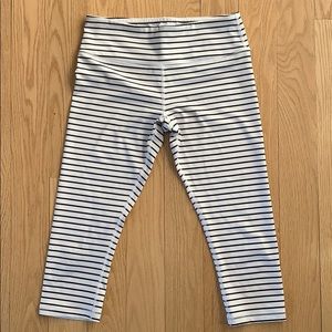 Striped Workout Crops